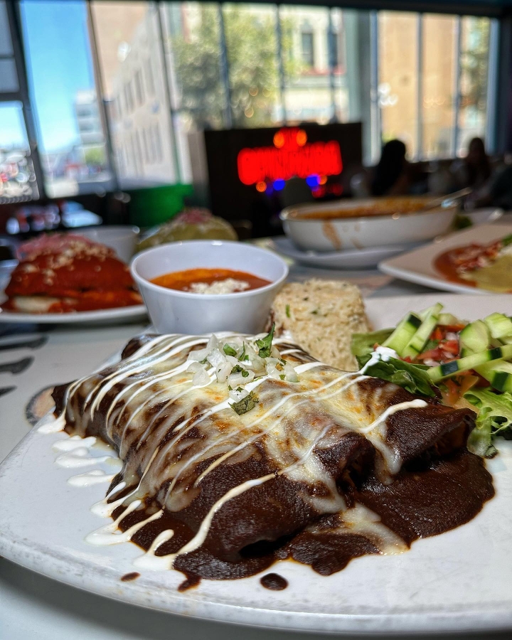 POLLO - ENCHiLADAS DE MOLE