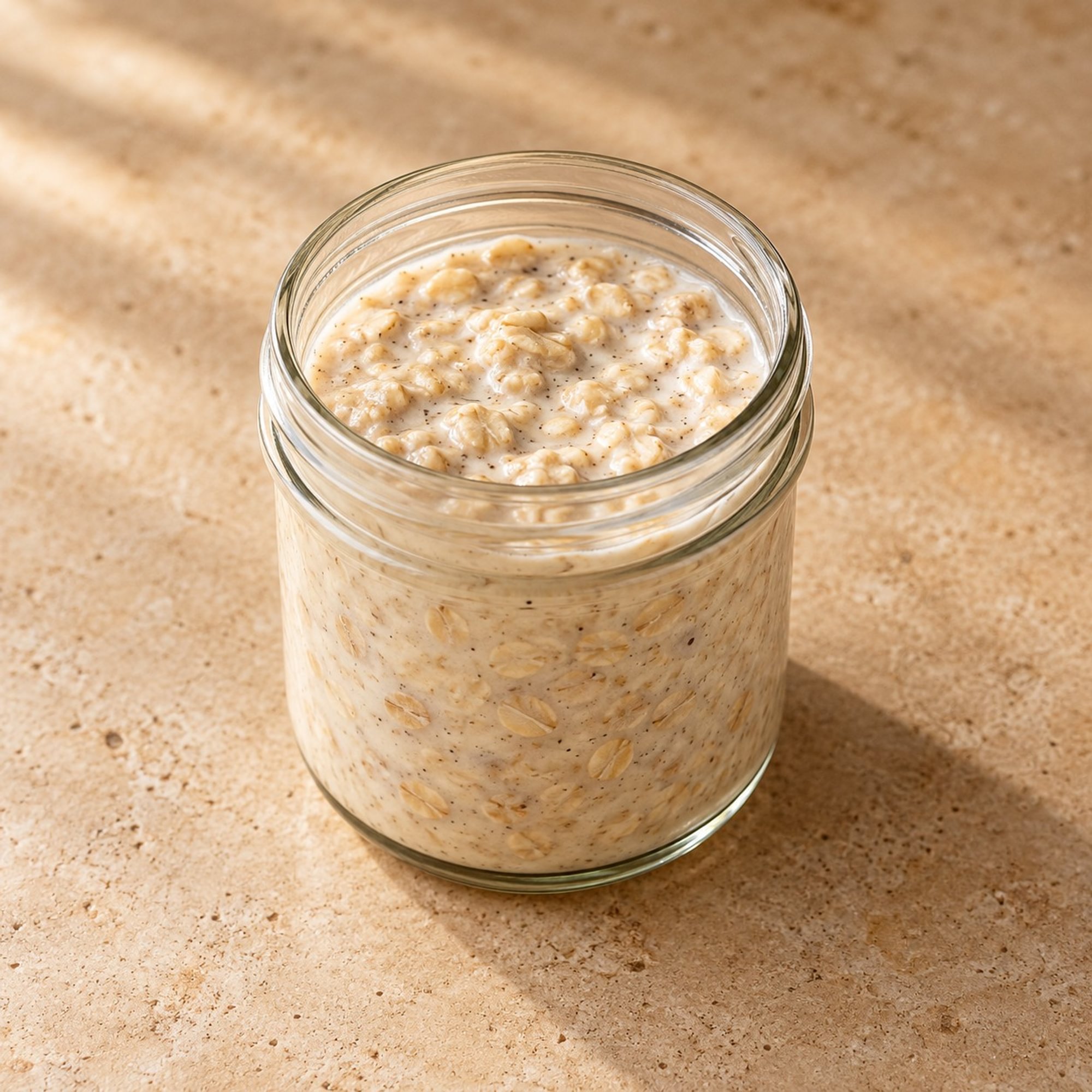 Vanilla infused Overnight Oats