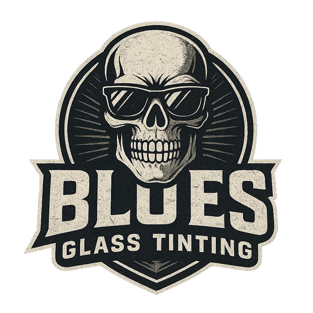 Blues Glass Tinting Logo