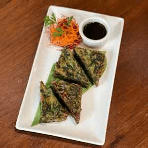 Chive Pancakes