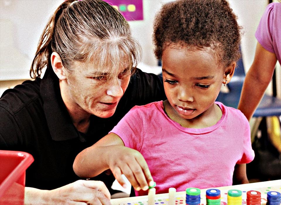 Our Early FoundationsÂ® Preschool program introduces language, math, science, Spanish and social skills in a natural way to encourage learning one step at a time.