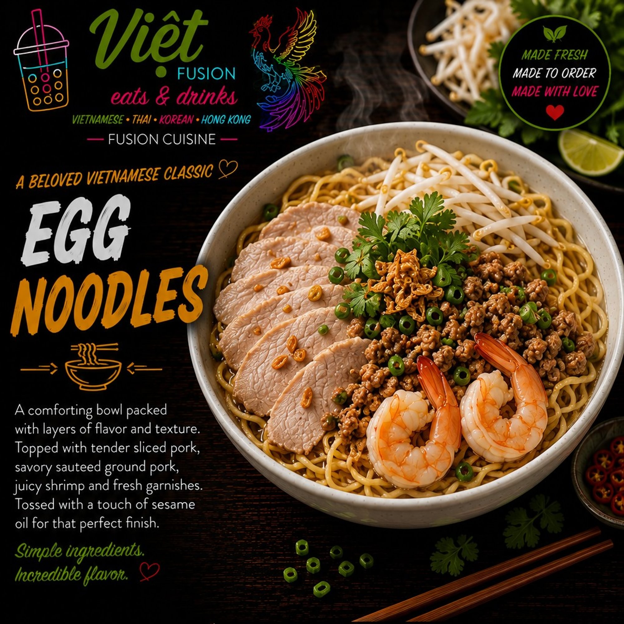 S4. Egg Noodle Soup