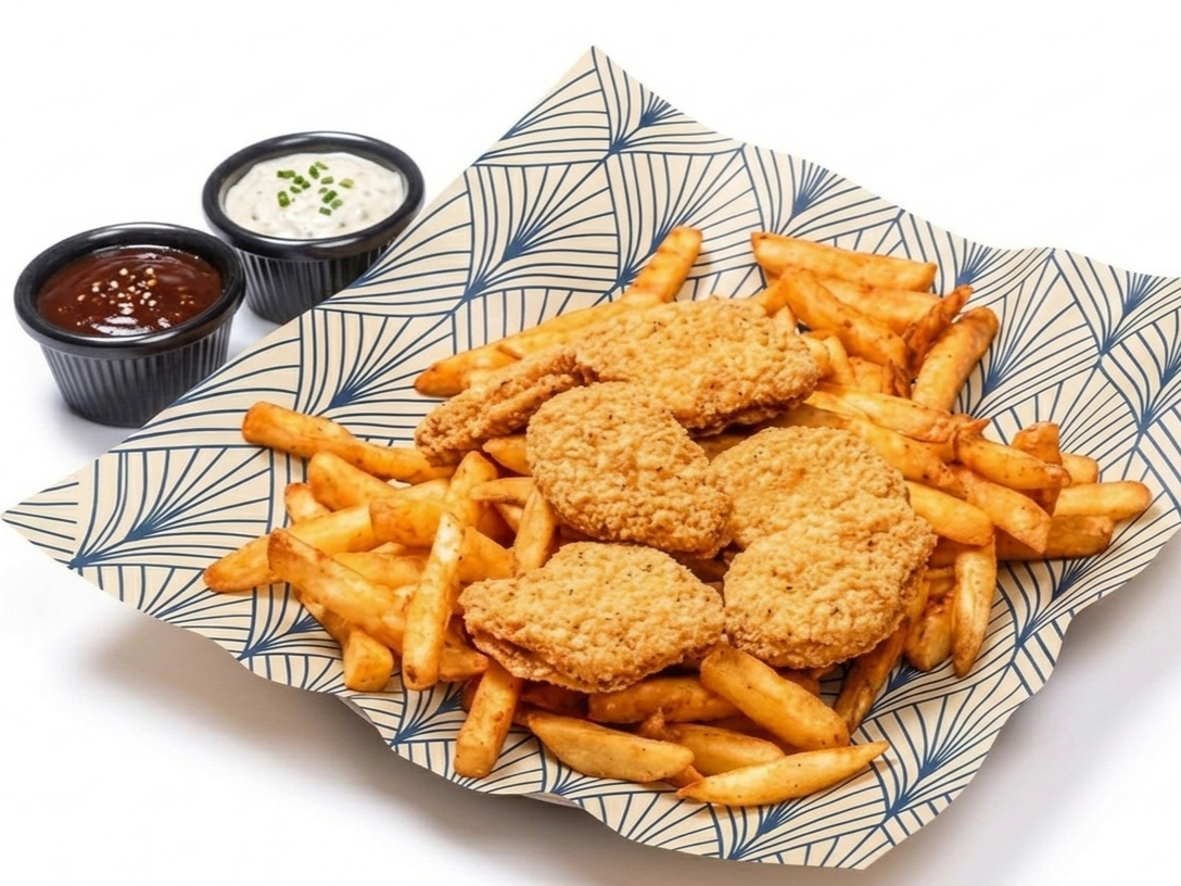 Chicken Nuggets W fries