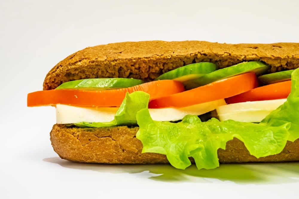 Half Grilled Veggie