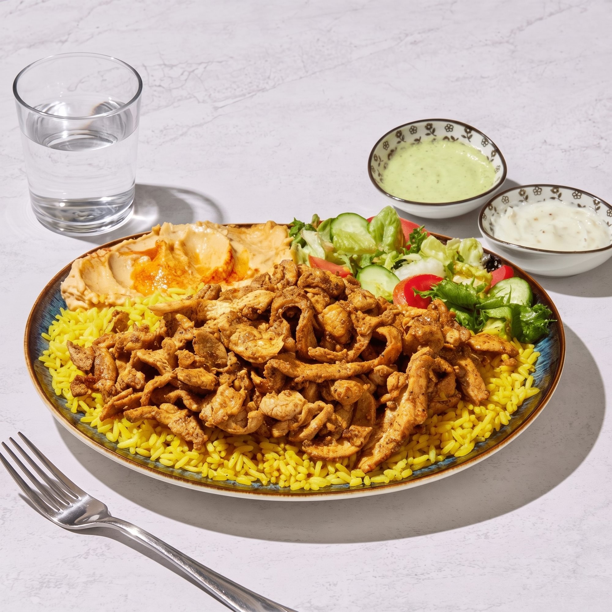 Chicken Shawarma Plate