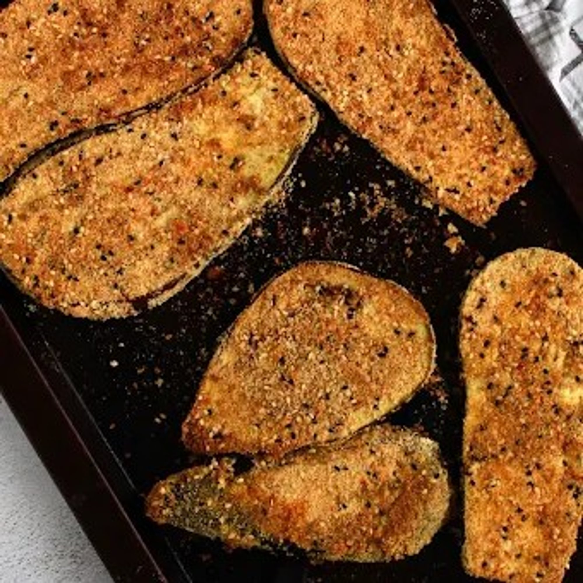 Breaded Eggplant