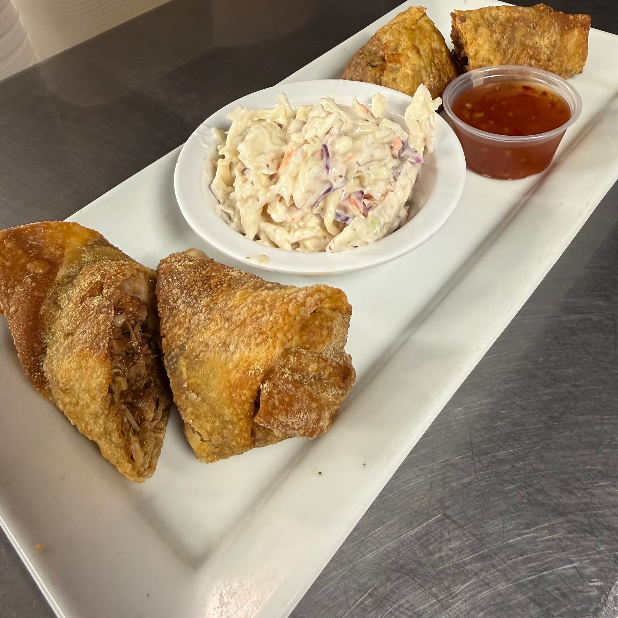 Pulled Pork Egg Rolls