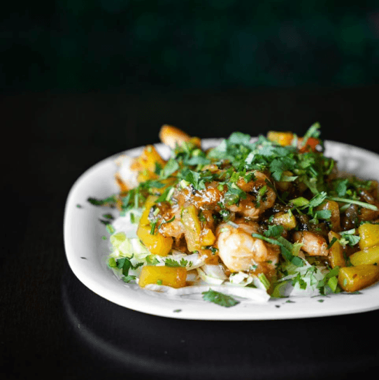 Mango Pineapple Shrimp