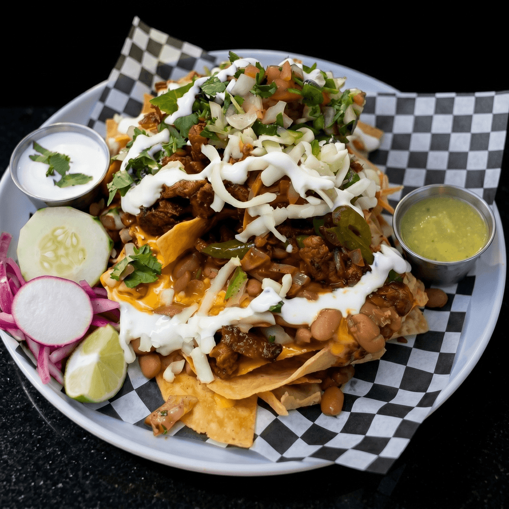 Nachos Al Pastor - Marinated Pork