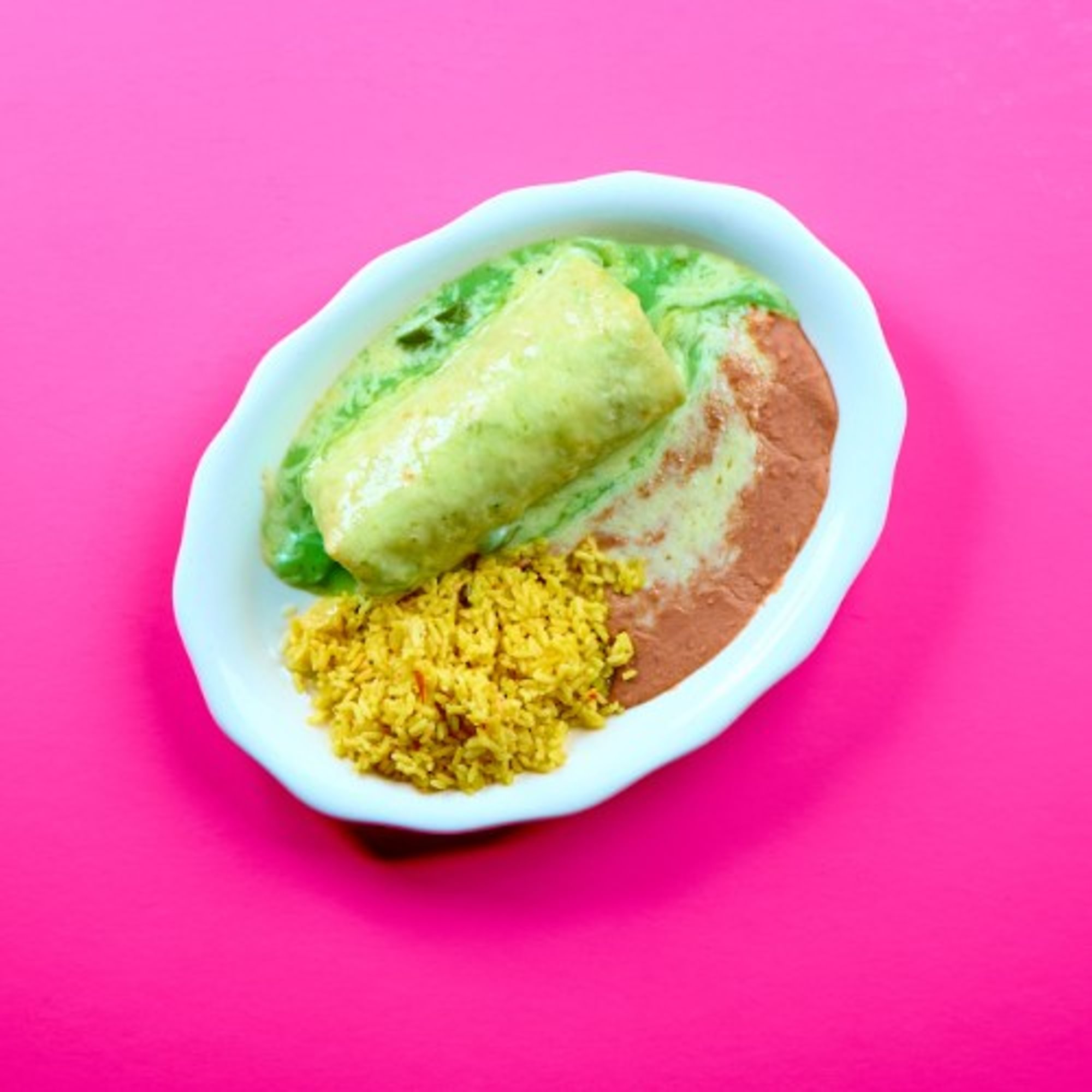 Pork Burrito Verde