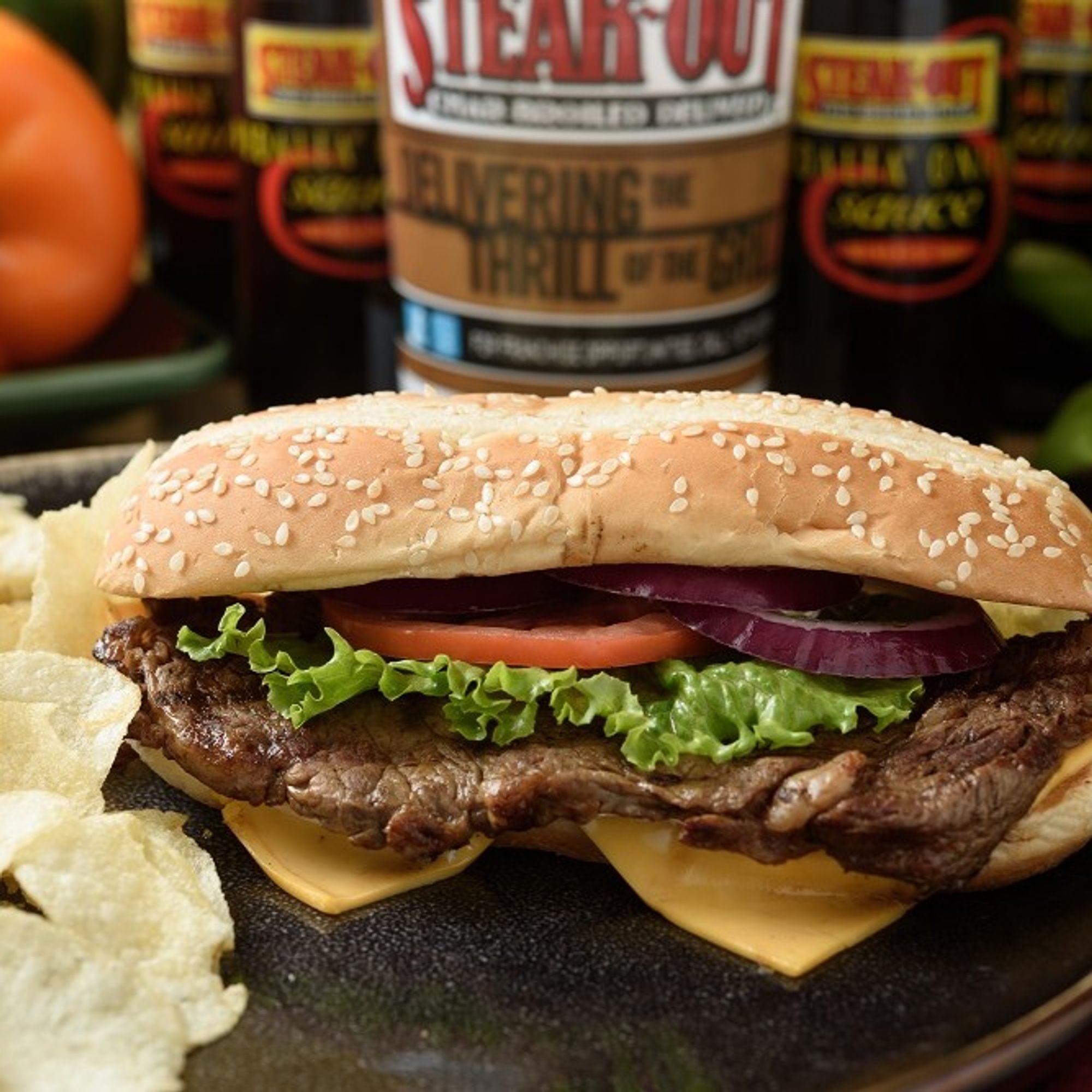 New York Strip Sandwich