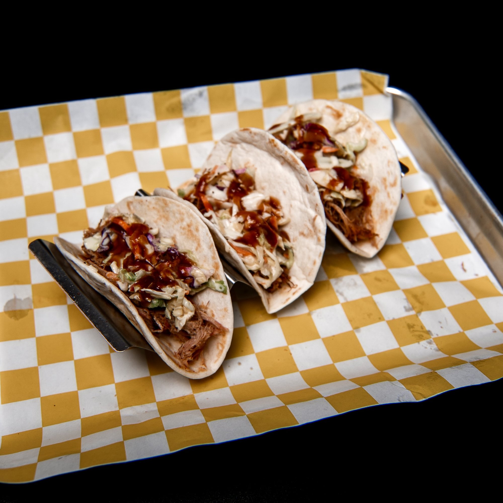 3 Pulled Pork Tacos