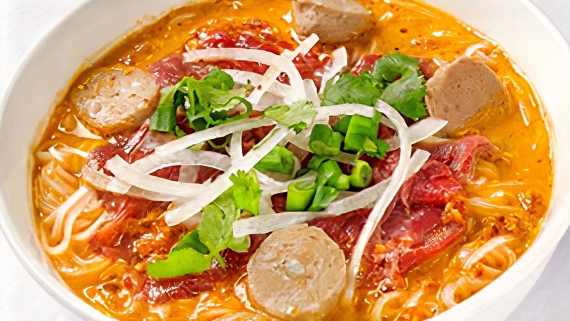 24. Sate Beef & Beef Ball Noodle Soup