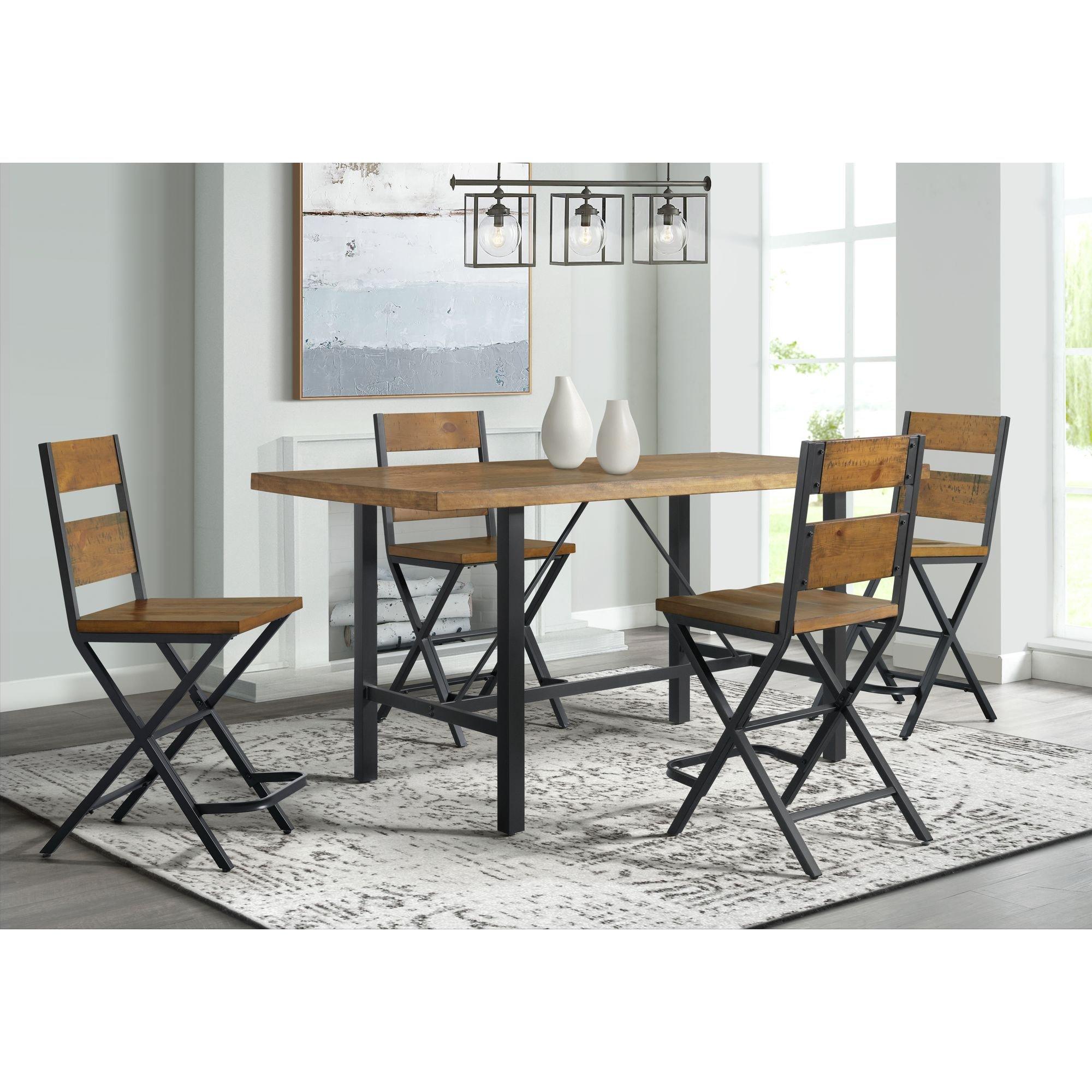 5 - Piece Melton Counter Height Table & Chairs