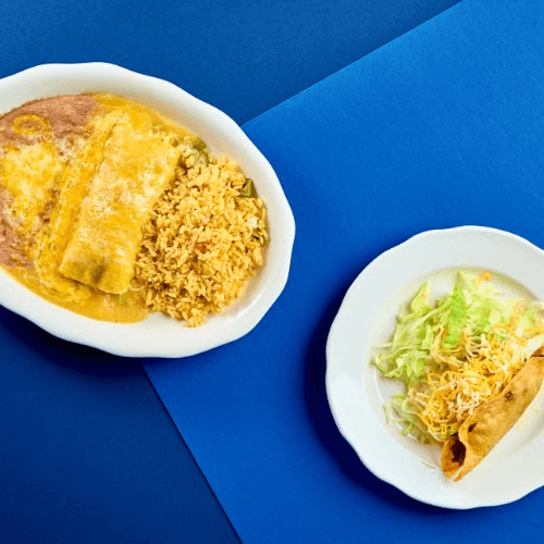 Enchilada and Taco Combo