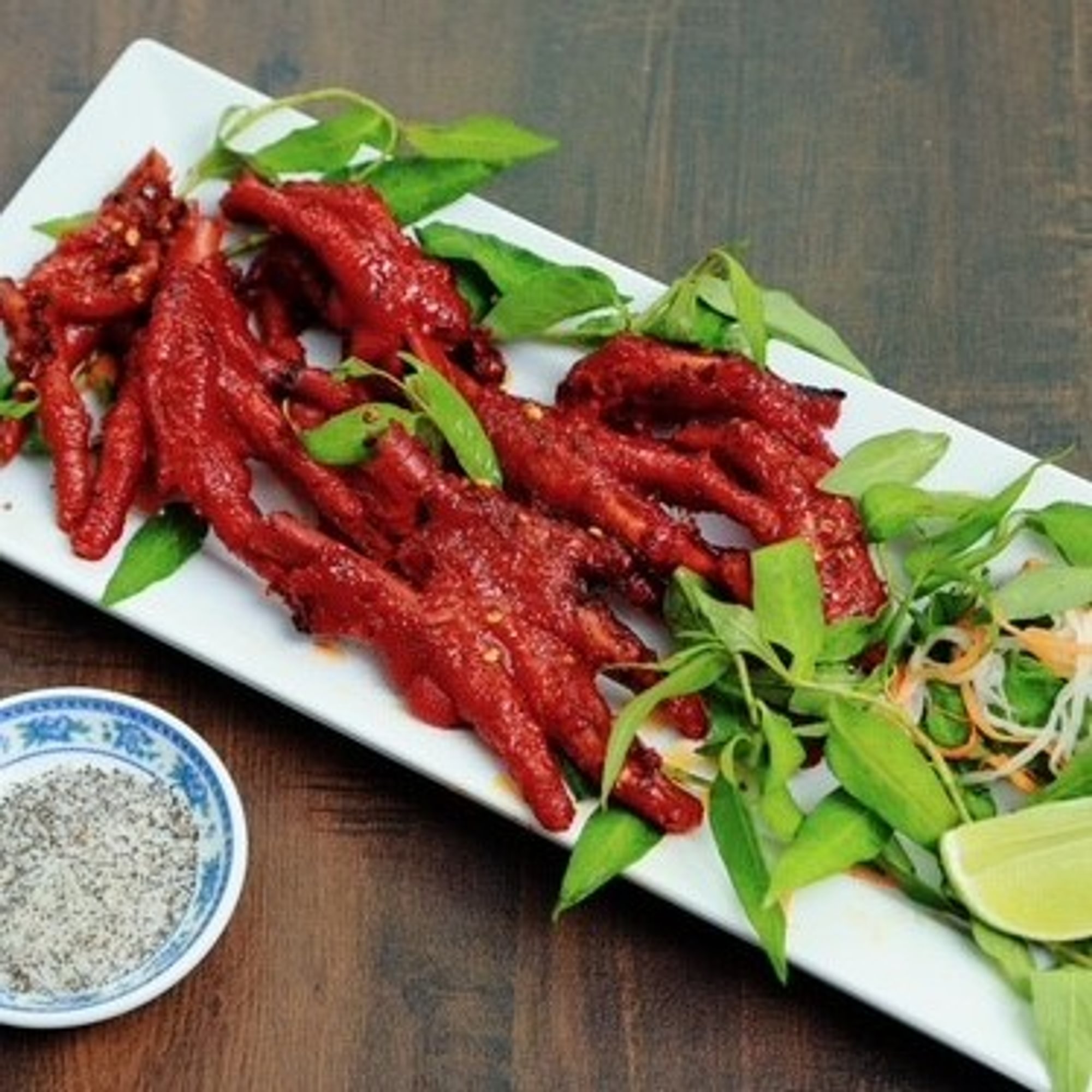 Ap13.Grilled Chicken Feet W/ Sate