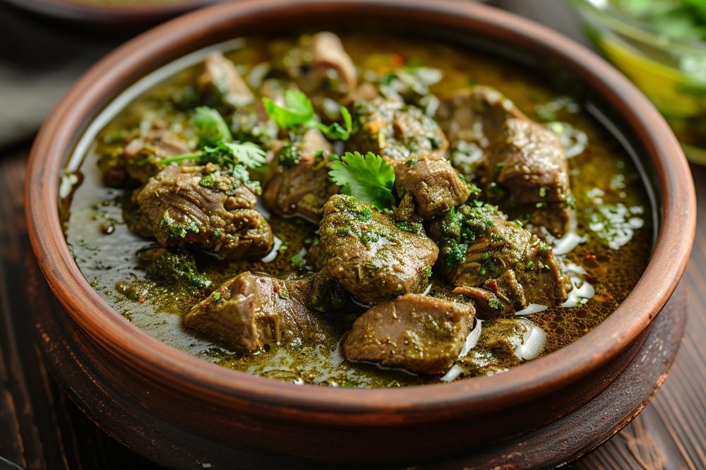 Gongura Goat Curry