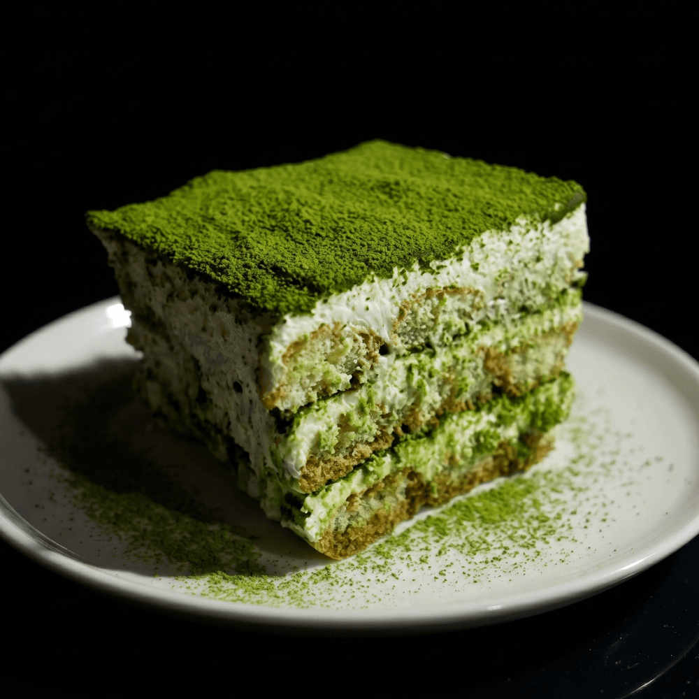 Matcha Tiramisu Cake