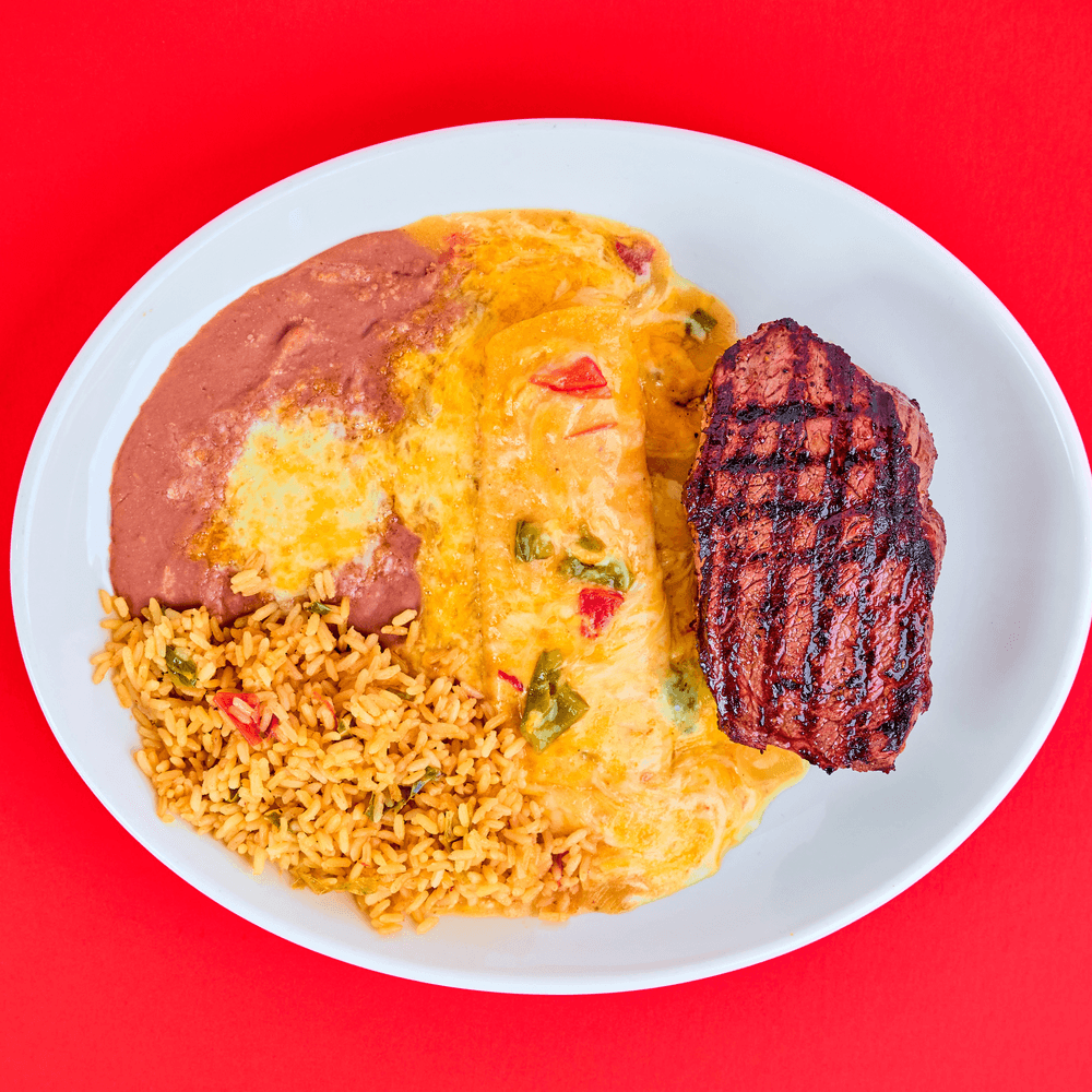 Top Sirloin & Cheese Enchilada