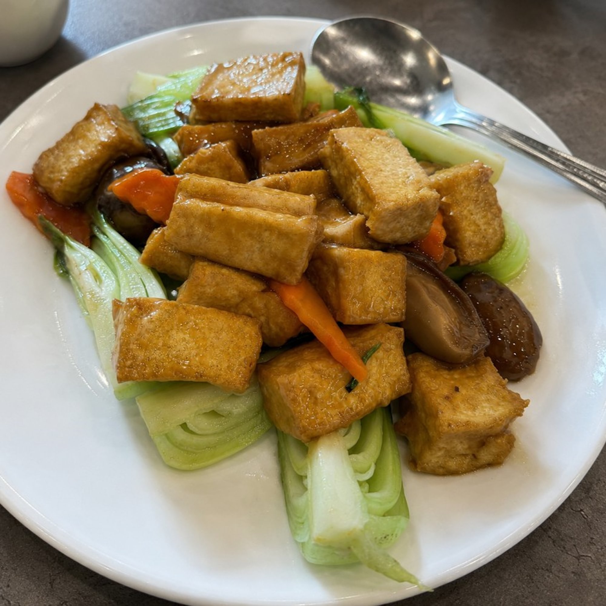 Braised Tofu With Vegetables