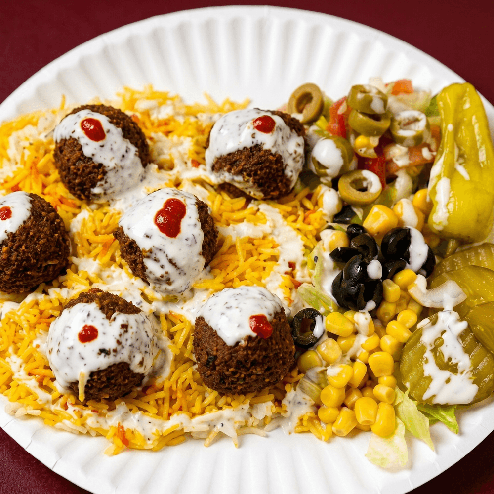 Falafel Rice Platter