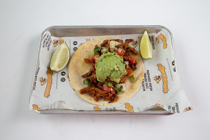 Adobada (marinated pork) Big Taco