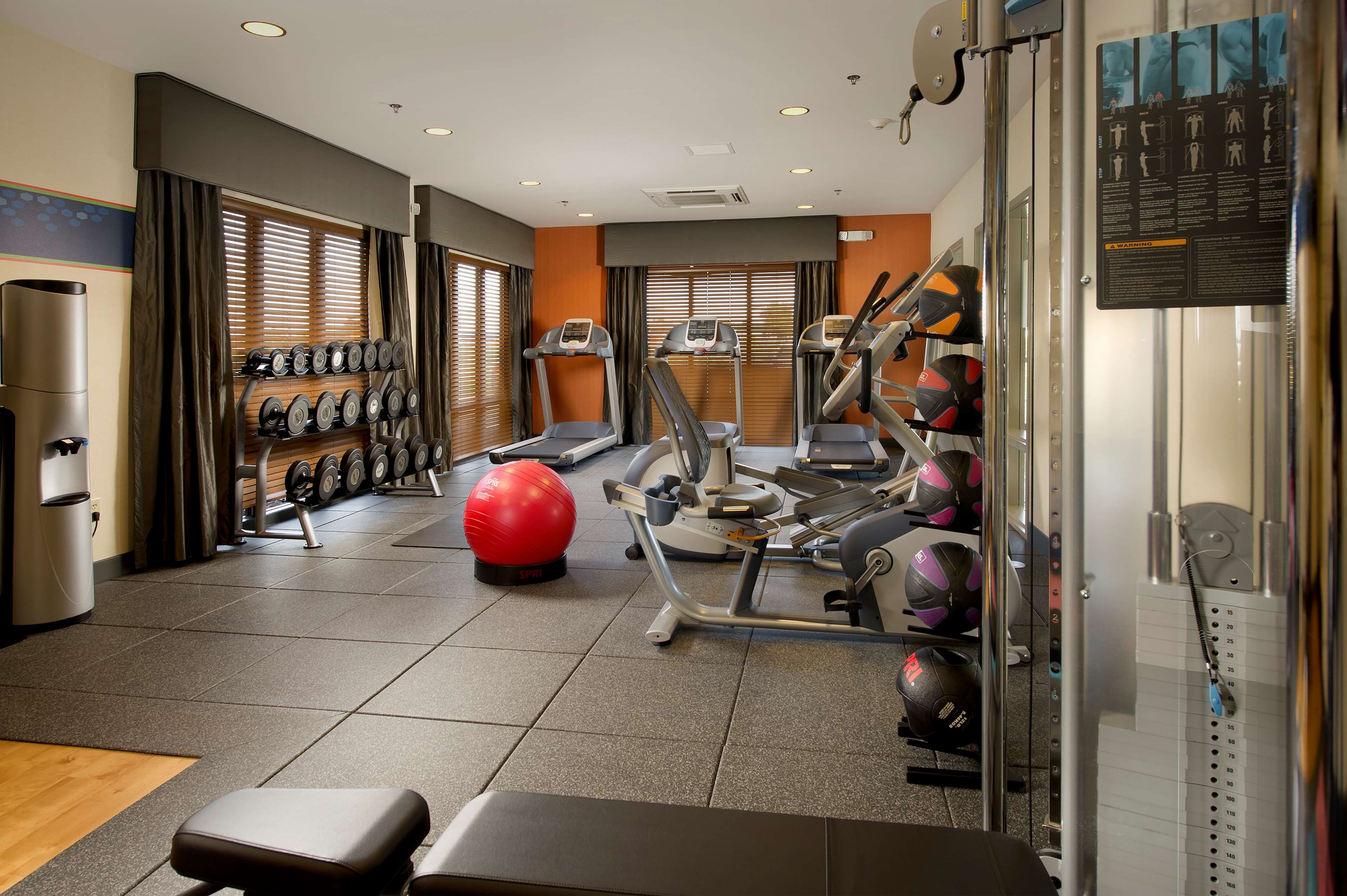 Health club  fitness center  gym