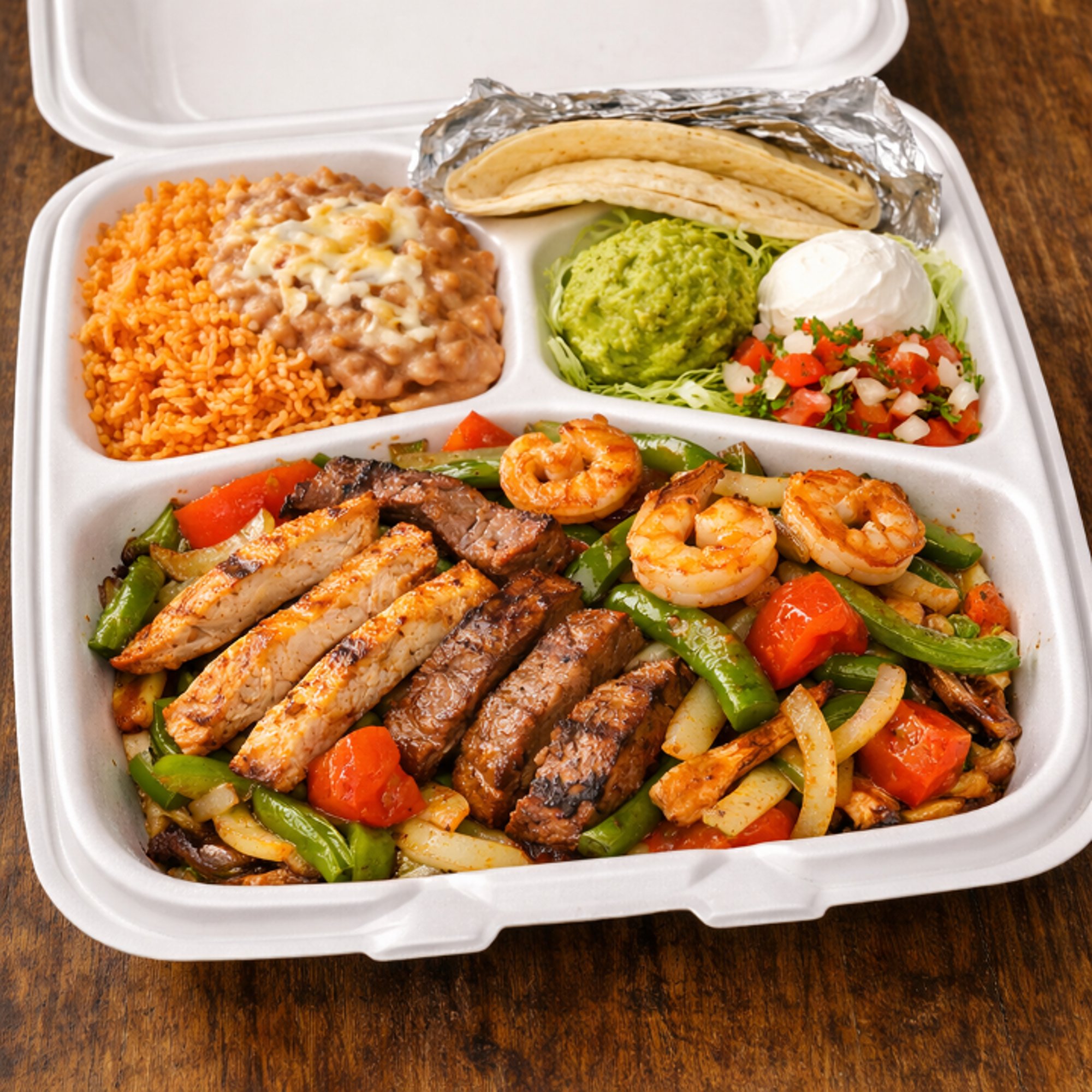 Mix Chicken & Steak Fajita