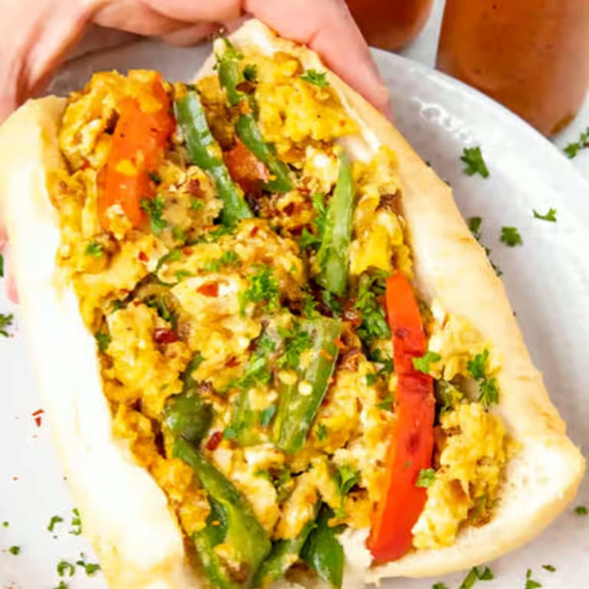 10" Pepper & Egg Sub