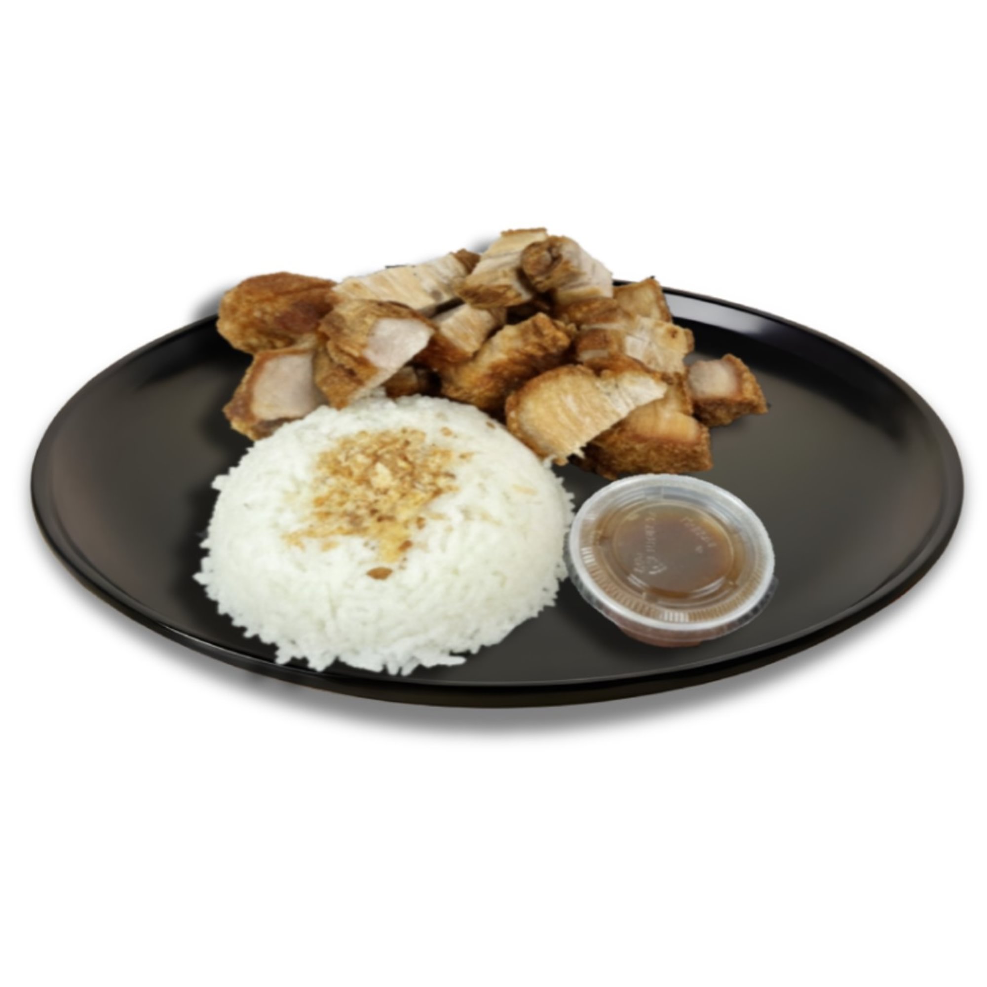 Lechon Kawali with rice