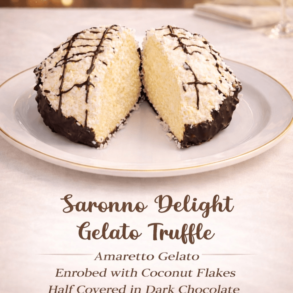 Saronno Delight Gelato Truffle