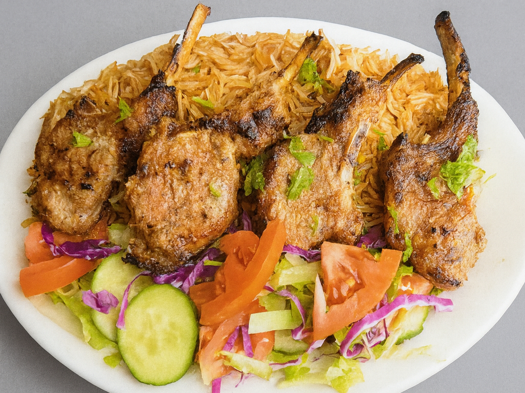 #6 4 Lamb Chops