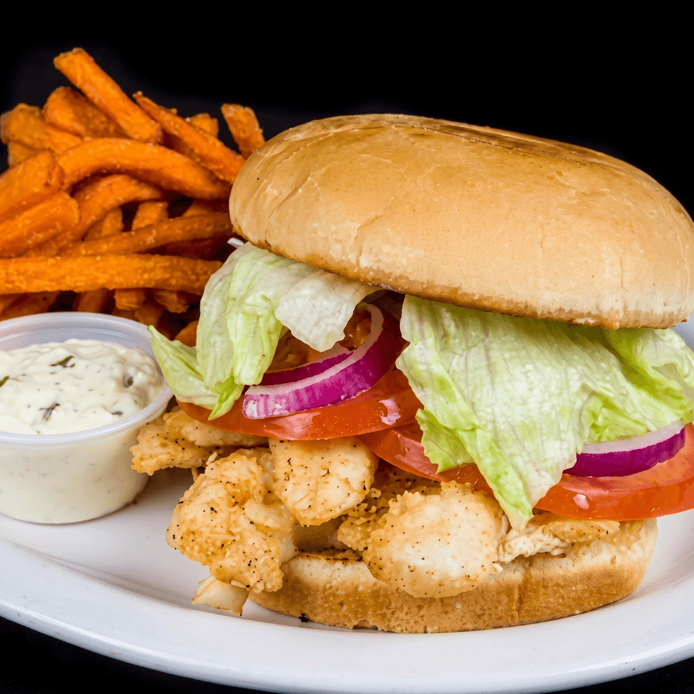 The Fish Barn Burger