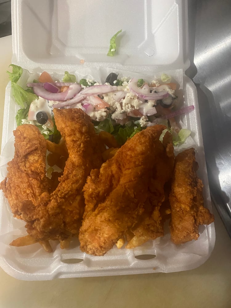 Chicken fingers Dinner