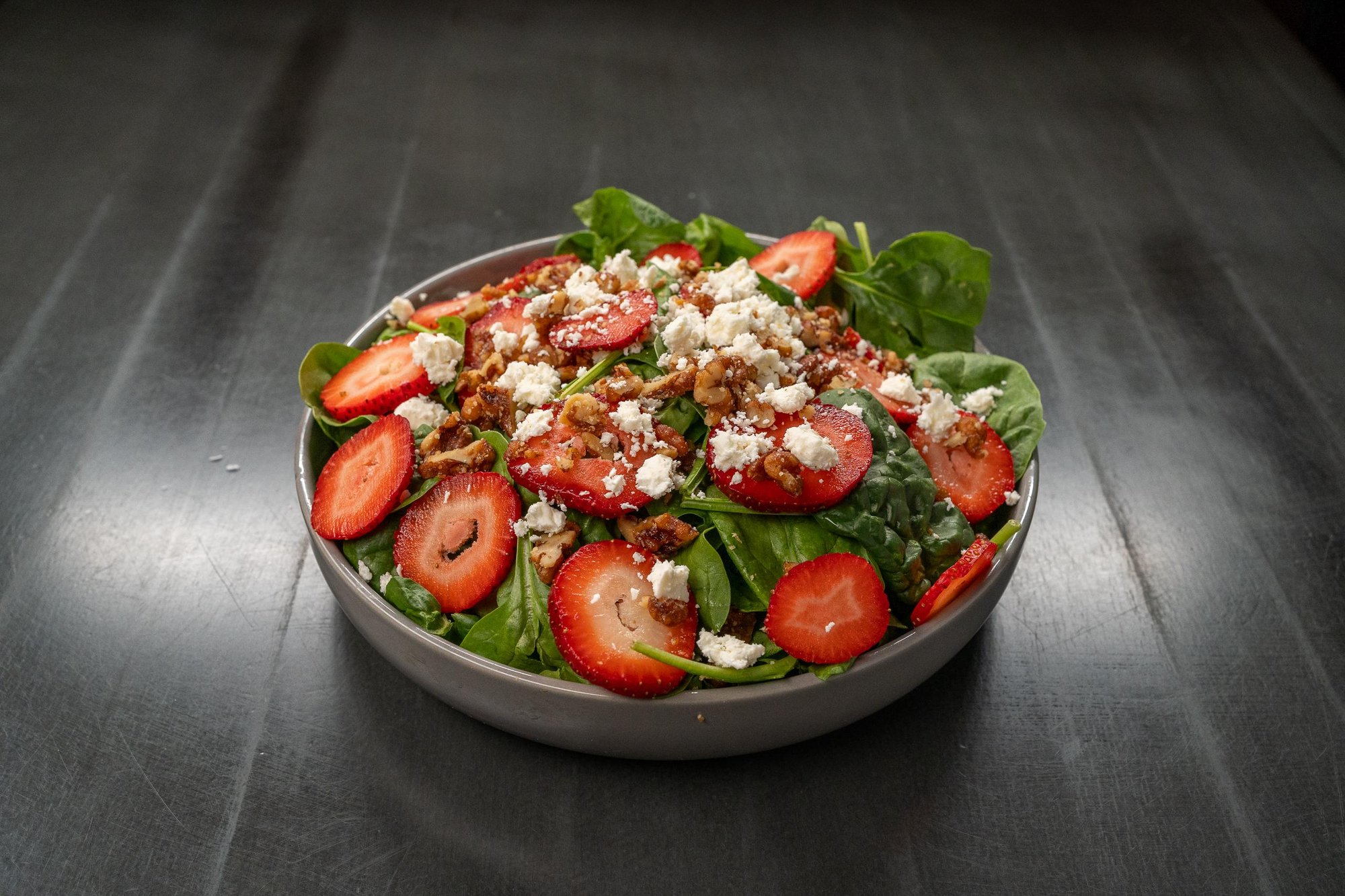 Spinach & Strawberry Salad