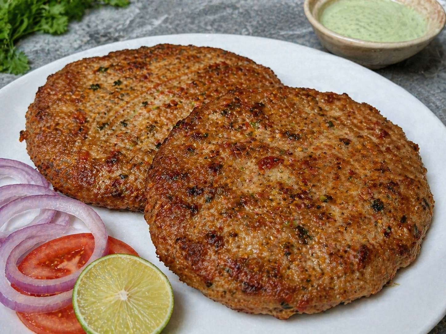 Chicken Chaplie Kaboob