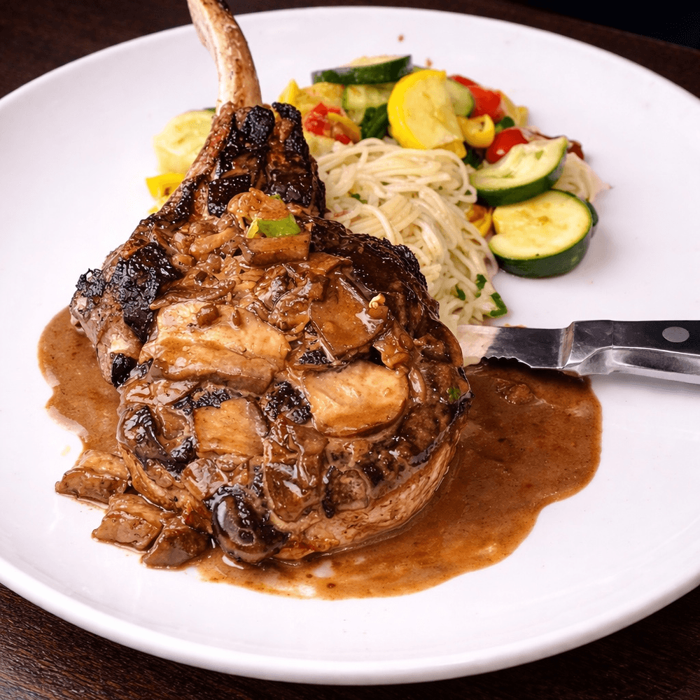 Veal Chop Porcini