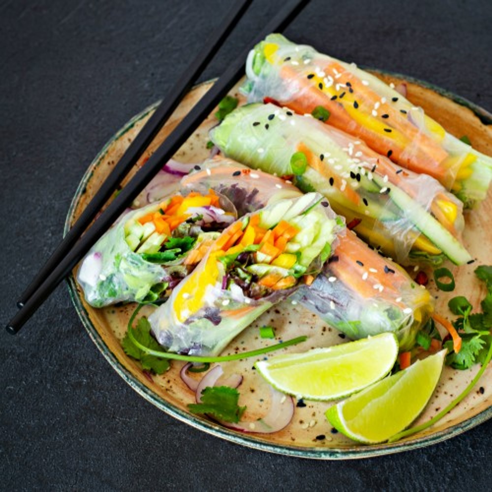 Shrimp Paste Wrap with Rice Paper