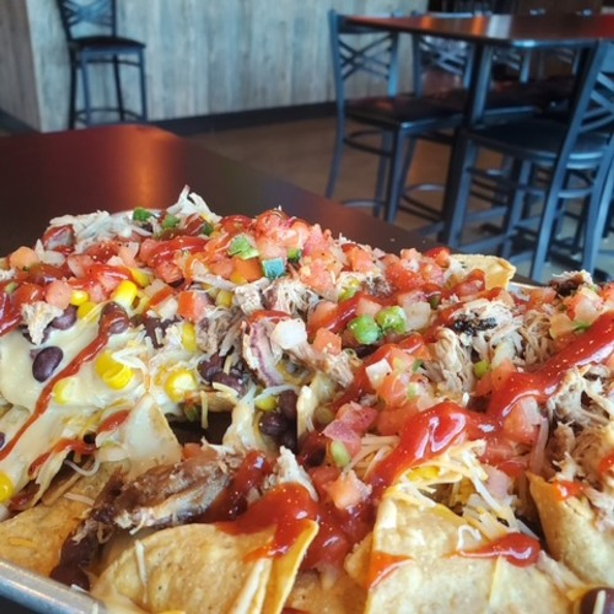 Red Barn BBQ Nachos