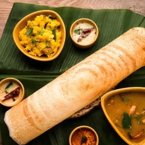 Egg Masala Dosa