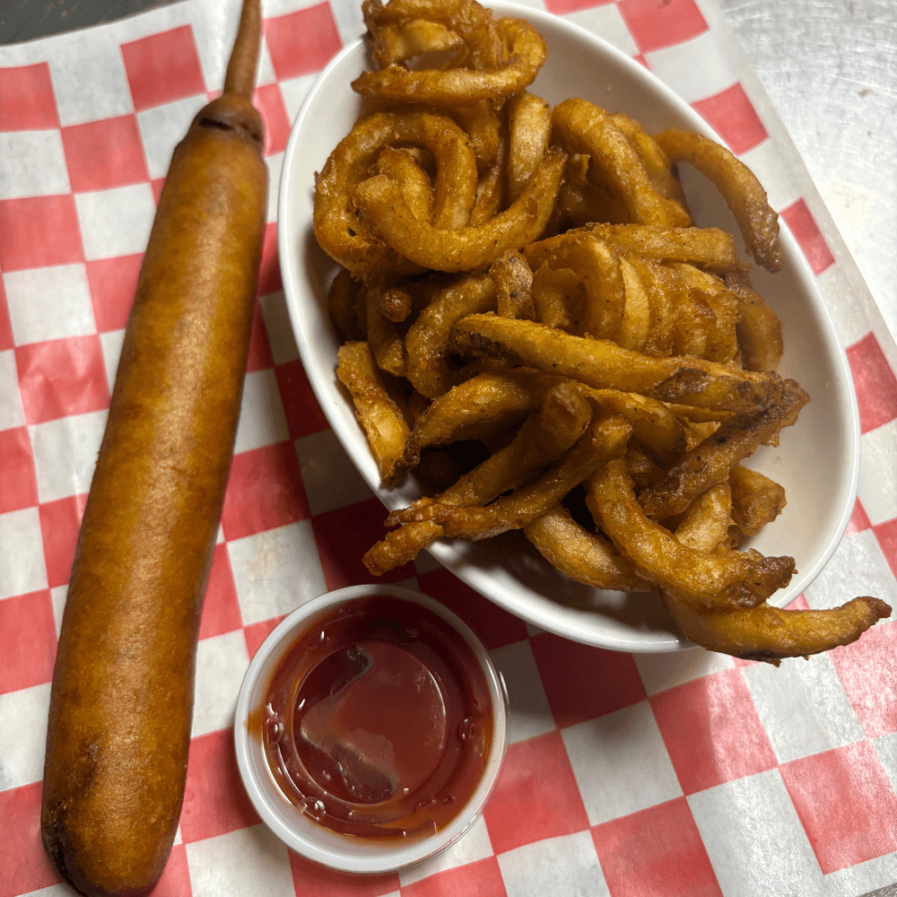 Kids Corn Dogs and Fries
