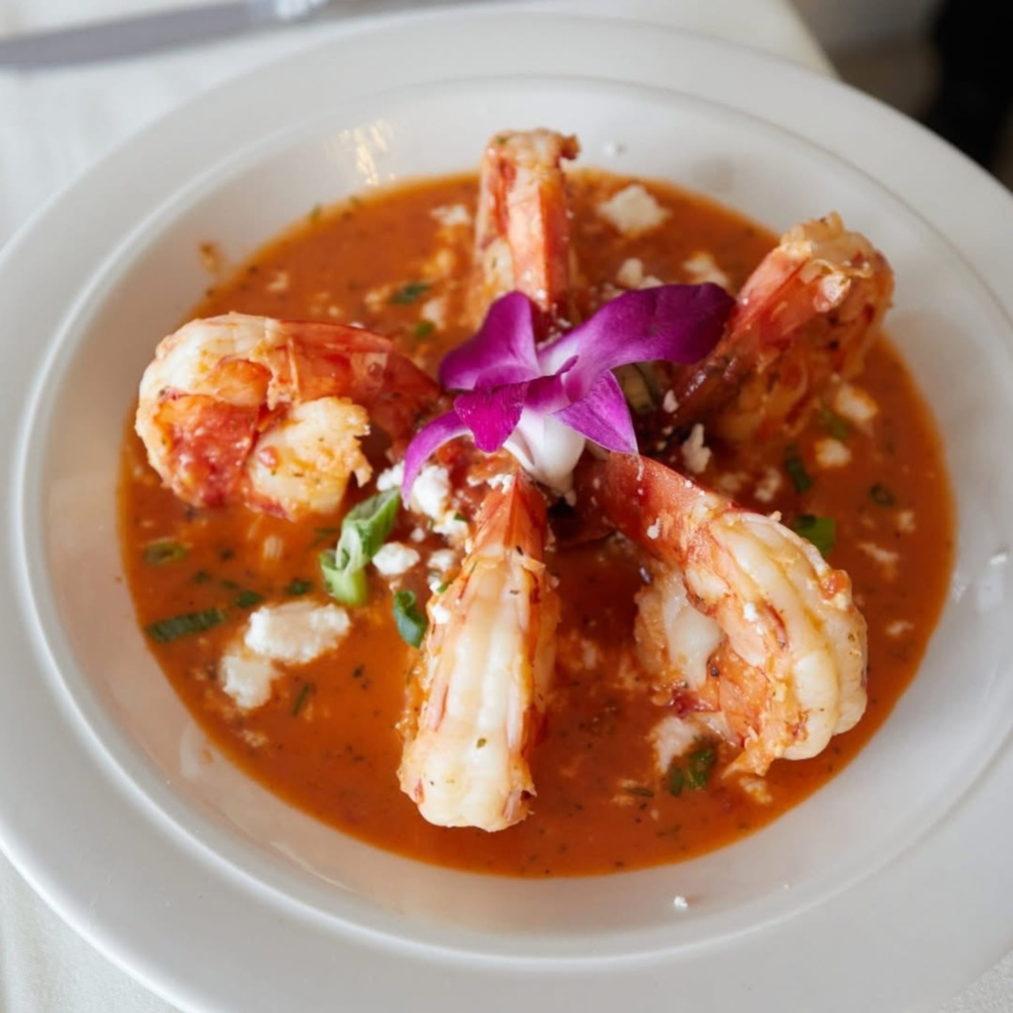 Shrimp Saganaki