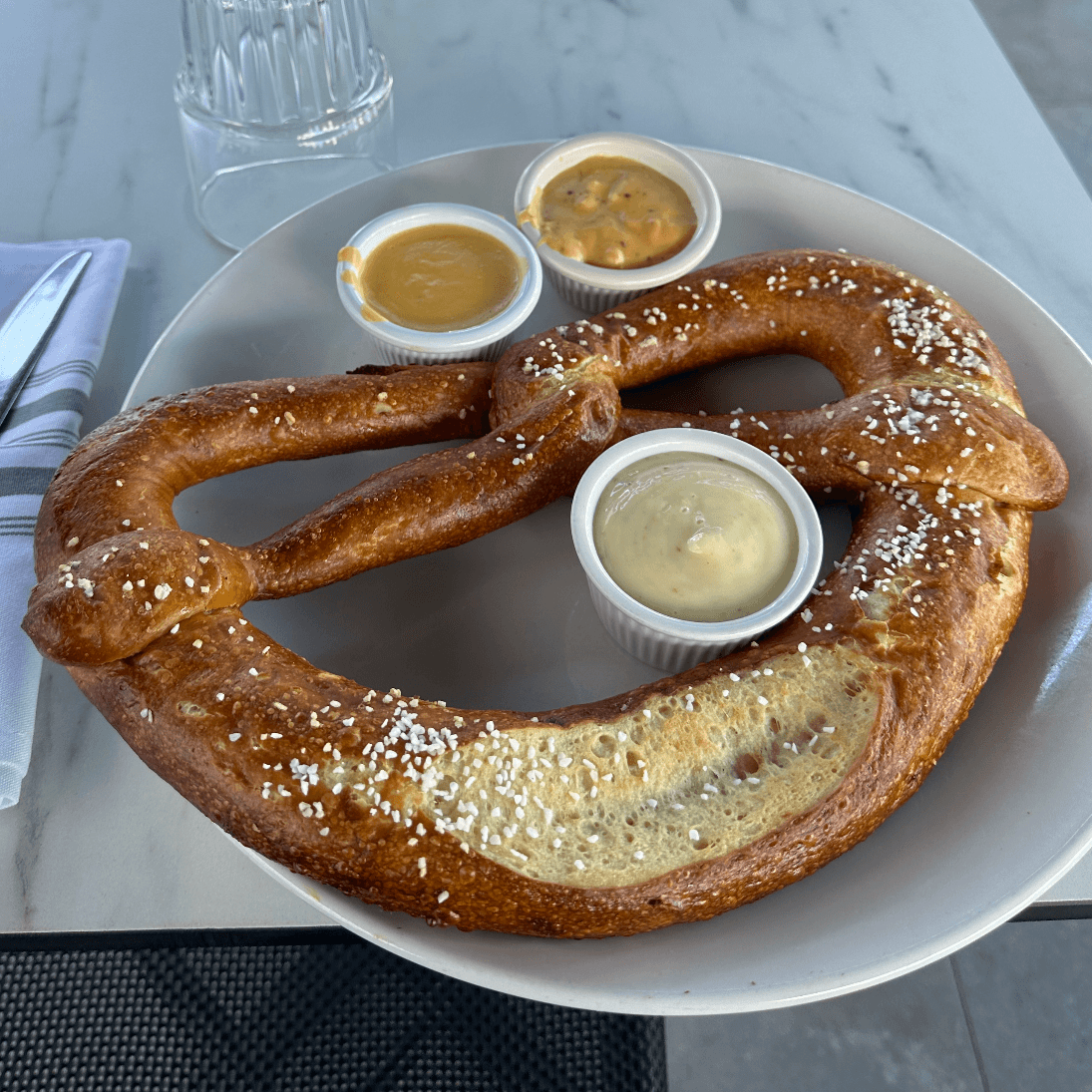 Bavarian Style Jumbo Pretzel