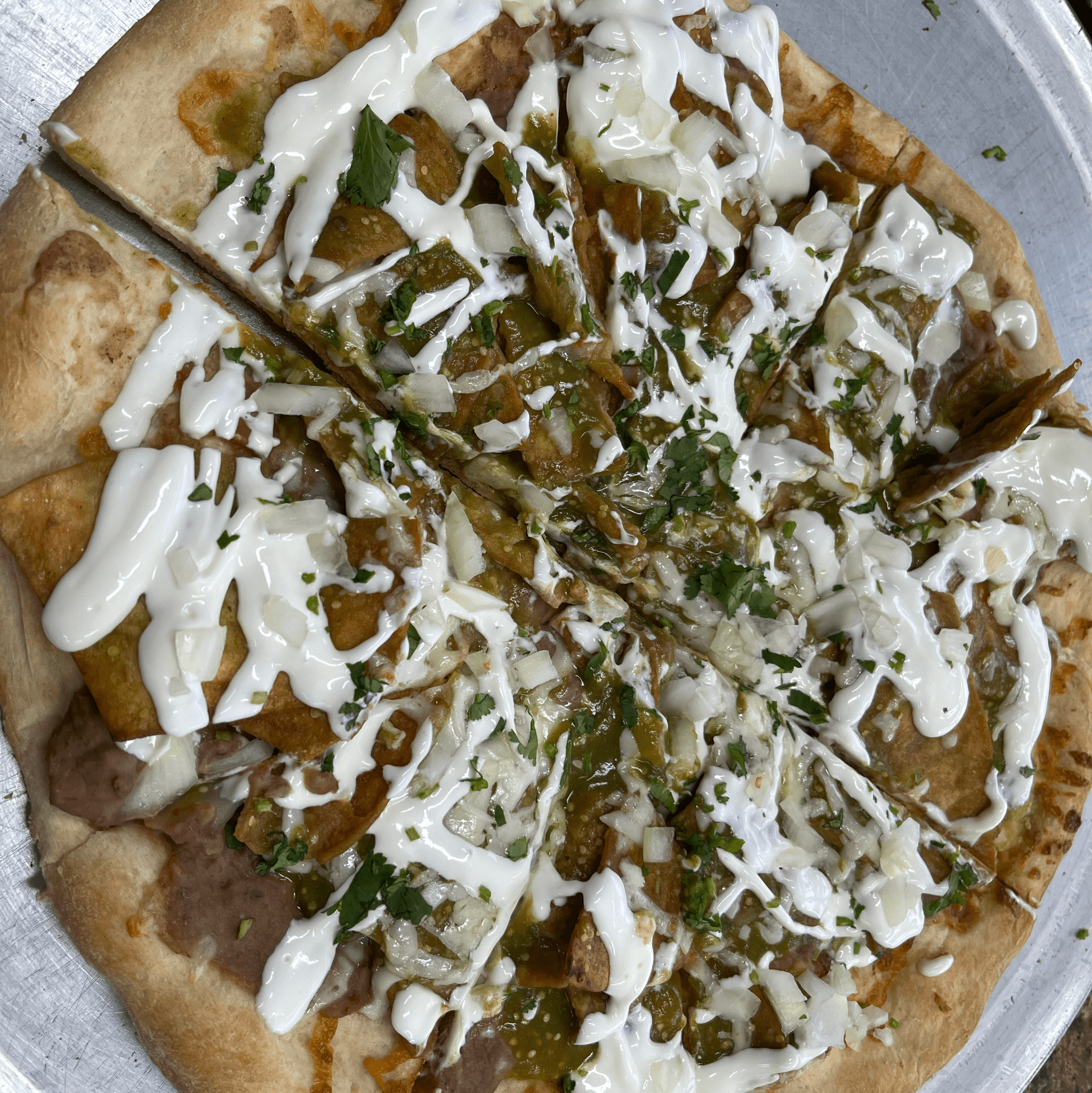 Chicken Enchilada Pizza