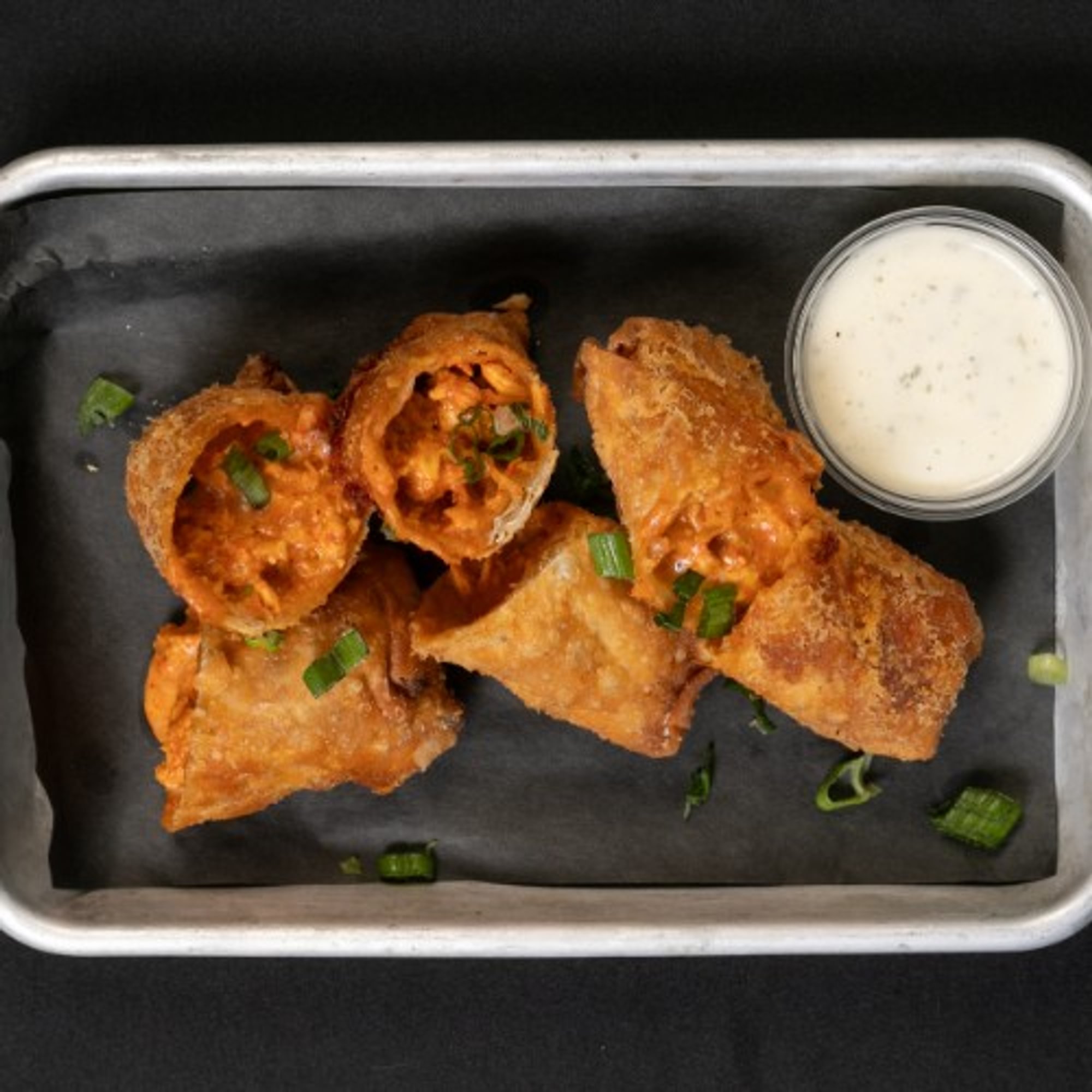 Buffalo Chicken Eggrolls