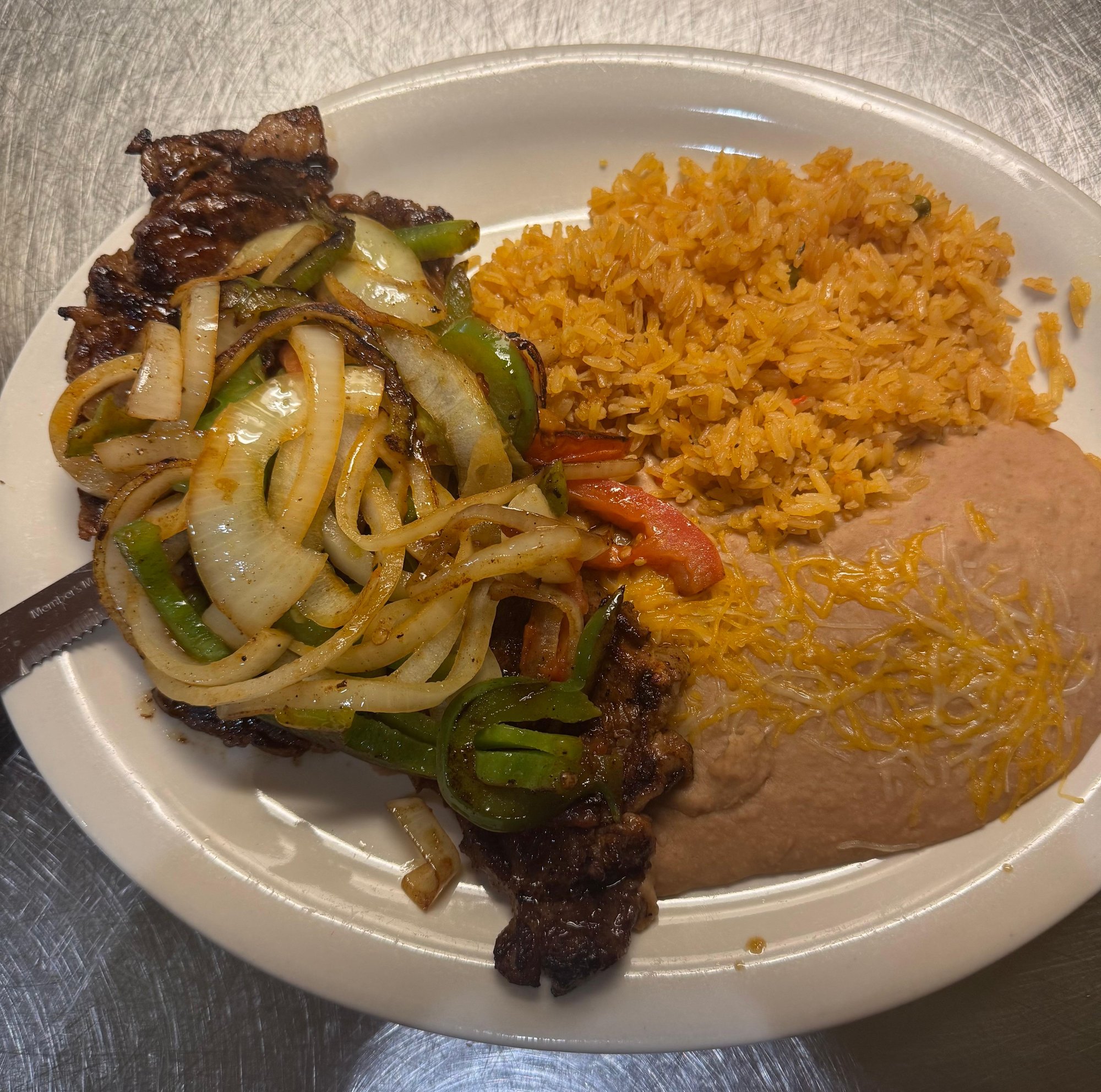 Steak a La Mexicana