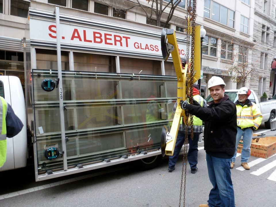 S. Albert Glass Company Photo
