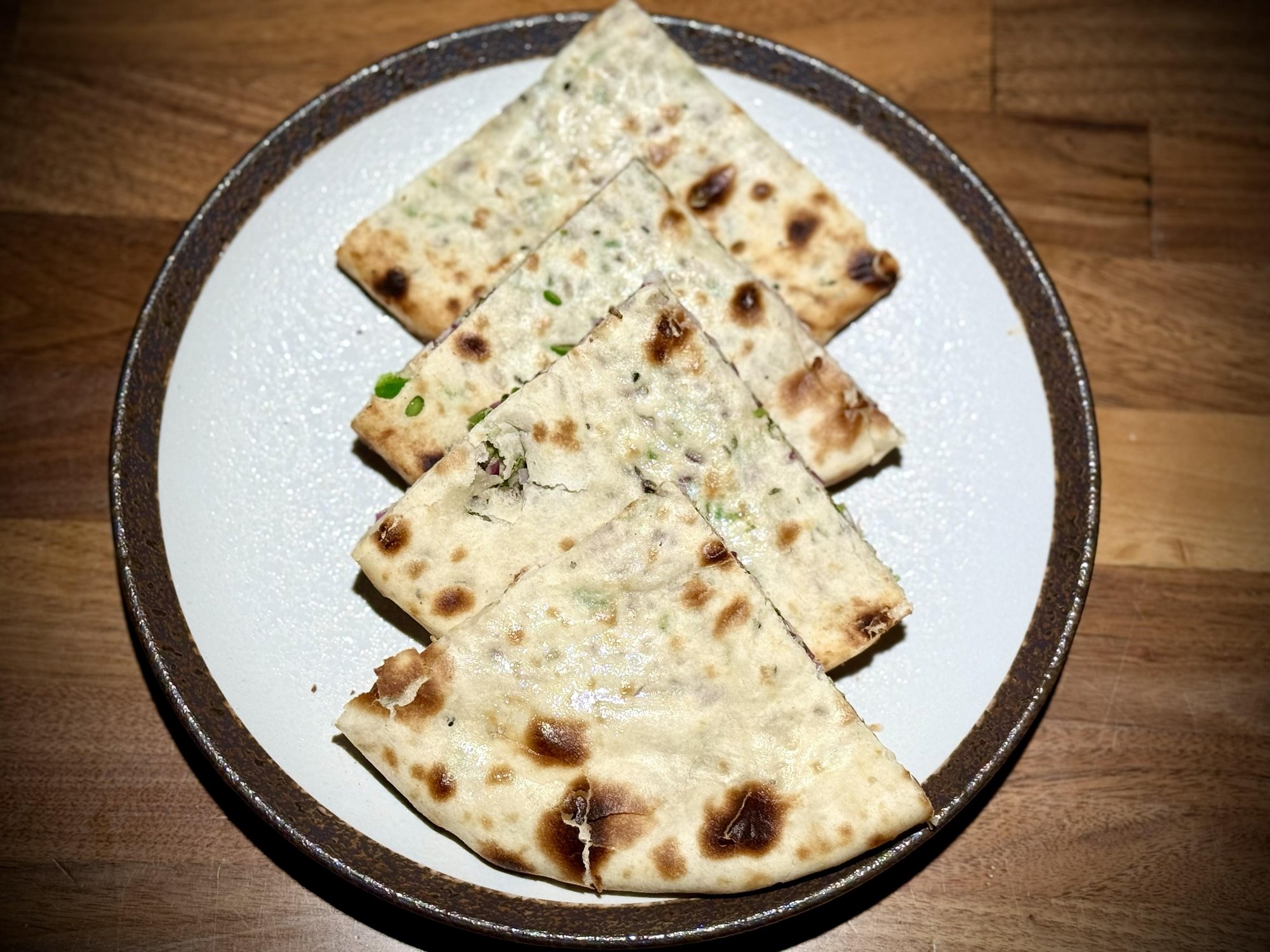 Onion Chilli Kulcha