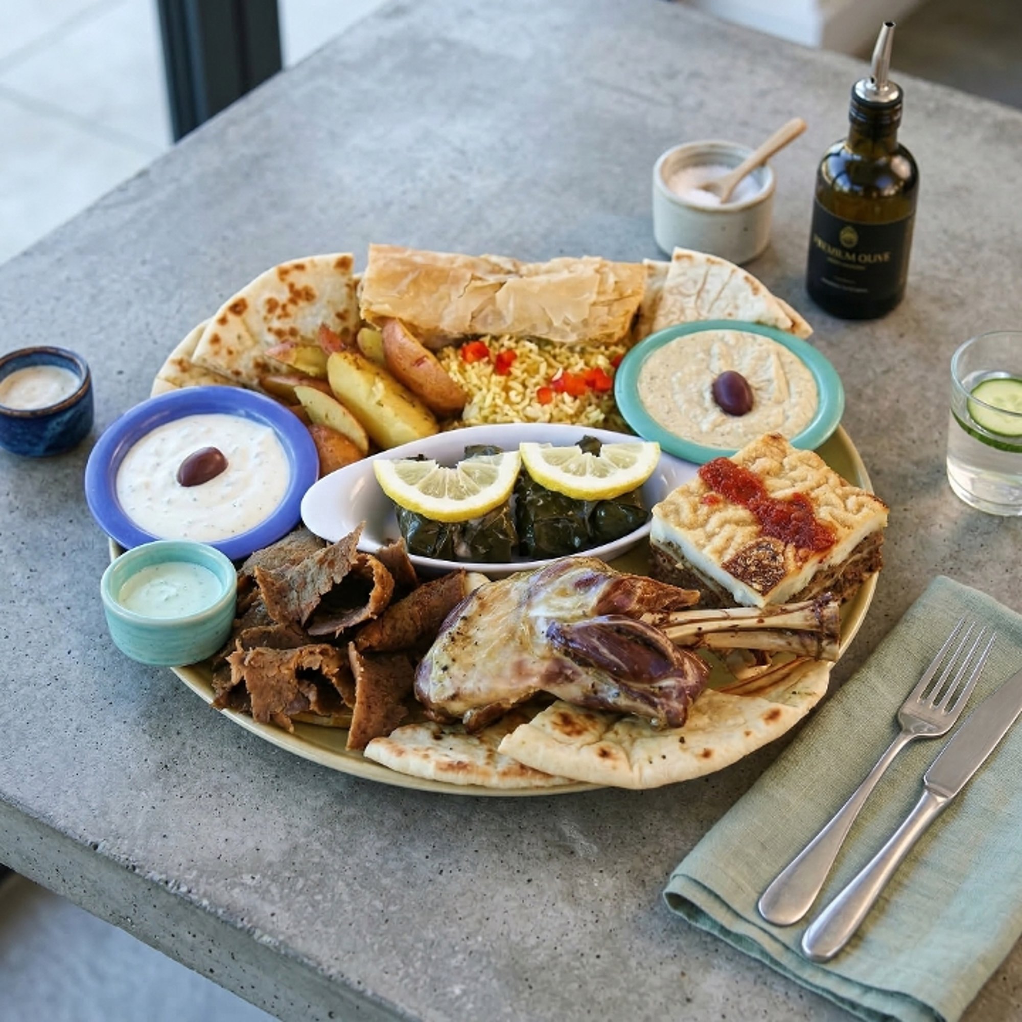Greek Feast For Two