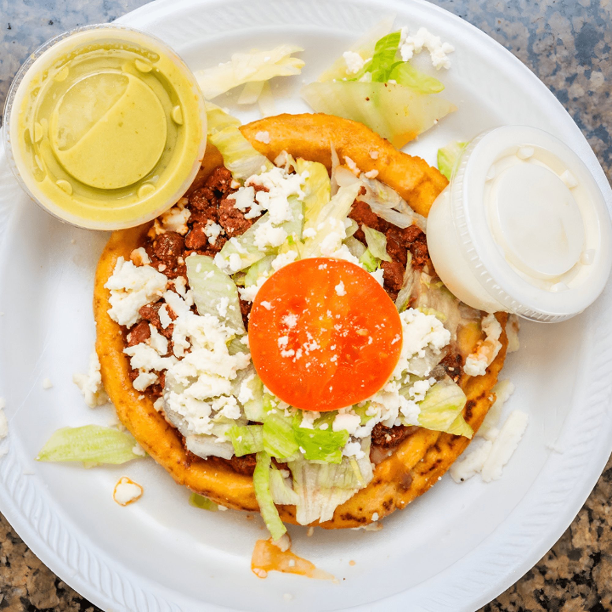 Sopes - Picadillo/Ground Beef